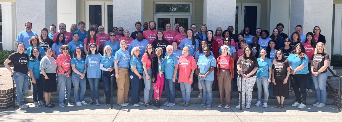 Group photo of Beaufort County Library staff.