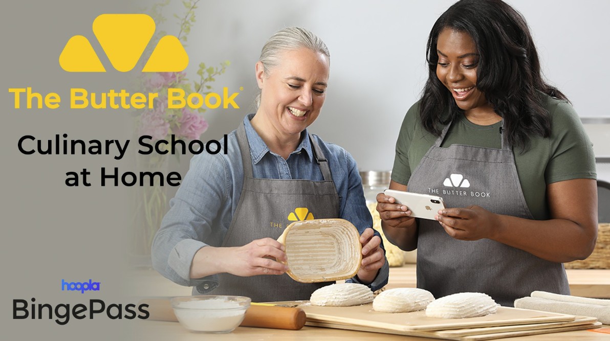 The Butter Book Culinary School at Home hoopla BingePass.