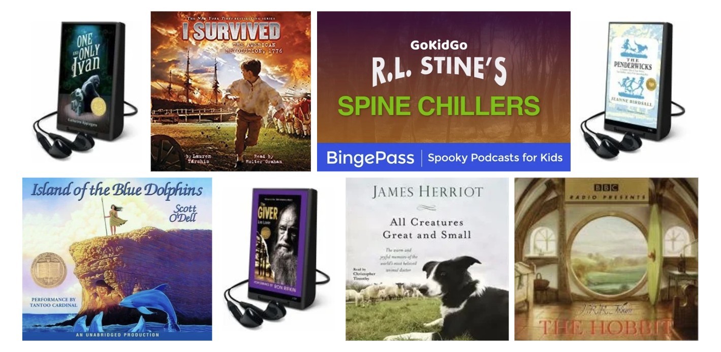 Collage of New Book covers.