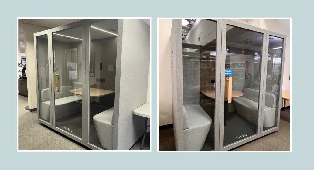 New Study Rooms at the Beaufort Library and Bluffton Branch